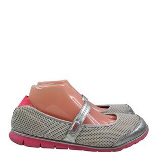 Nike Women's Gray Pink 404458-060 Casual Slip-On Marry Jane Shoes Size 9.5